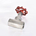 Stainless Steel 304 Manual Female Thread Butterfly Handle Mini Ball Valve